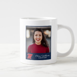 University of Mississippi   Script M Large Coffee Mug