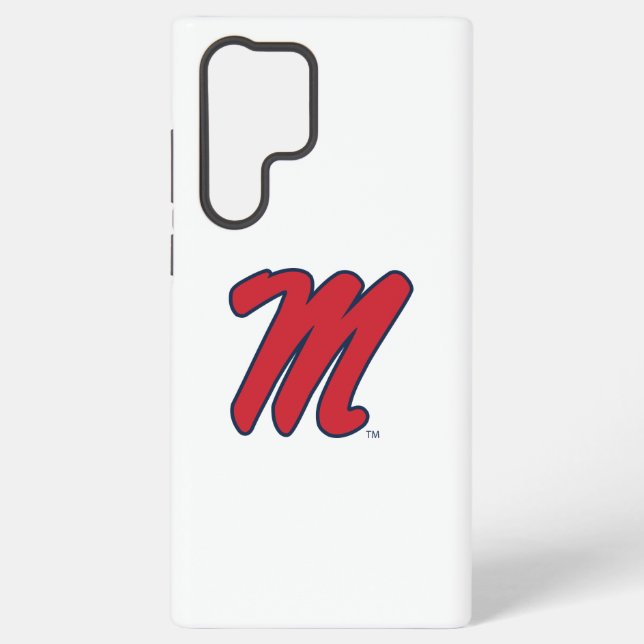 University of Mississippi | Script M Samsung Galaxy S22 Ultra Case (Back)