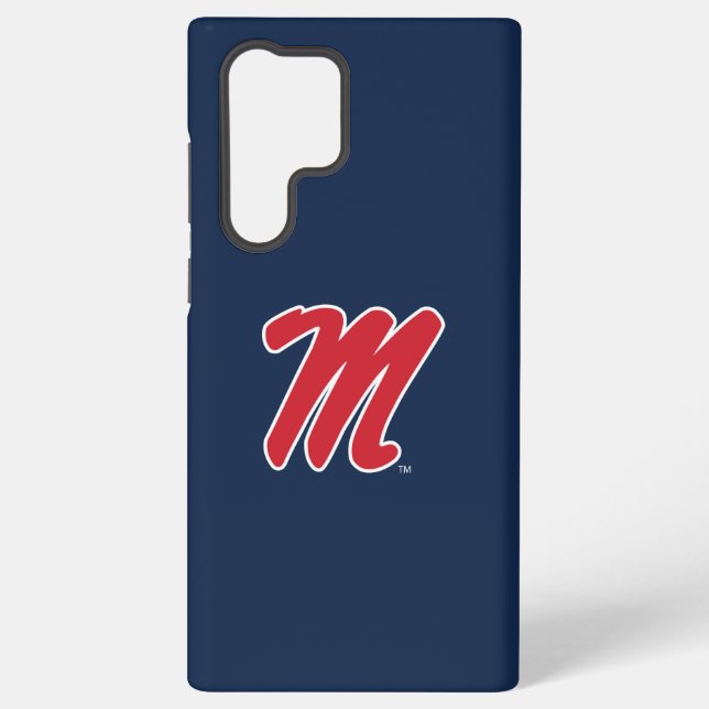 University of Mississippi | Script M Samsung Galaxy S22 Ultra Case (Back)