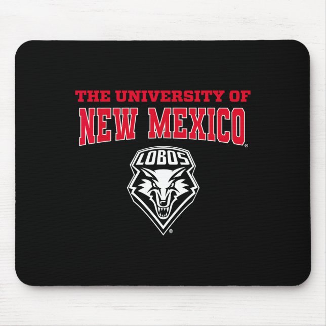 University Of New Mexico Unm Lobos Ncaa Unm&#;   Mouse Mat (Front)