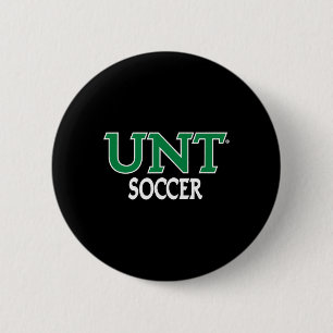 University Of North Texas Soccer Apparel Sports Fa 6 Cm Round Badge