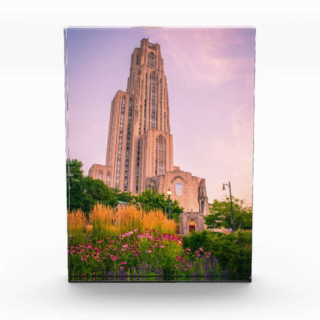University of Pittsburgh Cathedral of Learning Can Photo Block (Front)