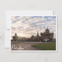University of Potsdam at sunset in Germany