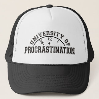 University of Procrastination Trucker Hat