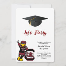 University of South Carolina Cocky Invitation