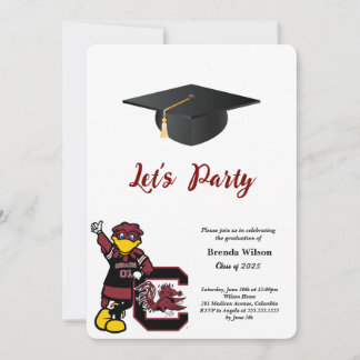 University of South Carolina Cocky Invitation