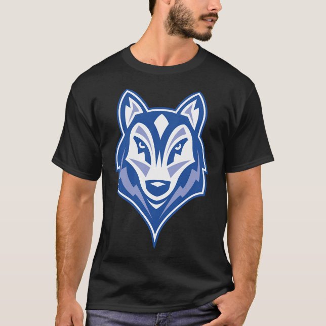 University Of Southern Maine  Huskies T-Shirt (Front)