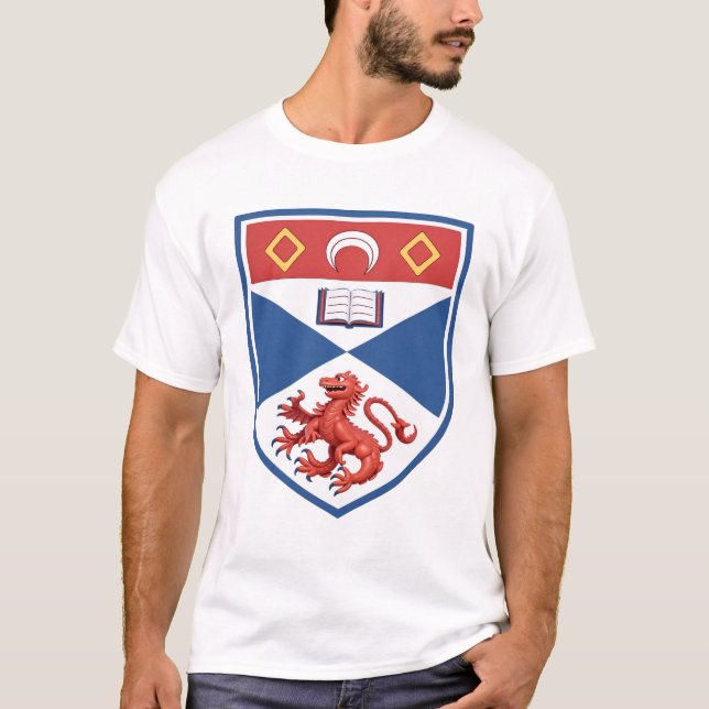University of St Andrews Shield T-Shirt (Front)