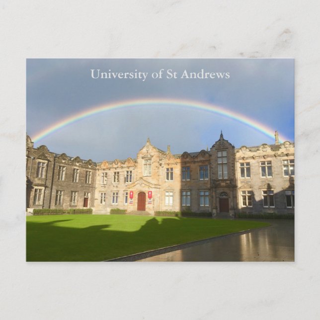 University of St Andrews St Salvator's Quad Card (Front)