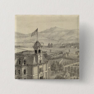 University of the Pacific 15 Cm Square Badge