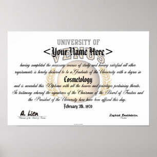 University of Venus Diploma Poster