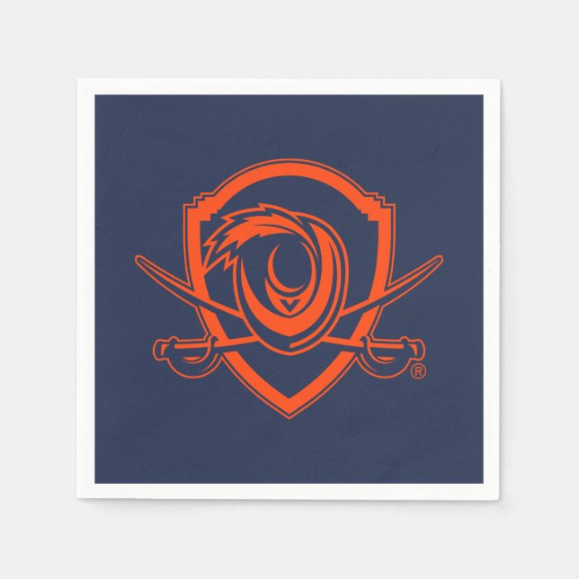 University of Virginia | Cavalier Shield Napkin (Front)