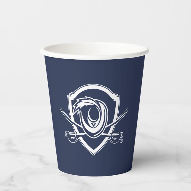 University of Virginia | Cavalier Shield Paper Cups (Front)