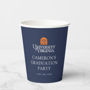 University of Virginia Graduation Paper Cups