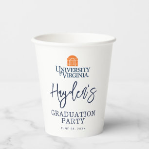 University of Virginia Graduation Paper Cups