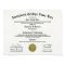University or College Diploma Replica Art