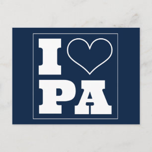 University Park (PA) Tailgate Invitation Postcard