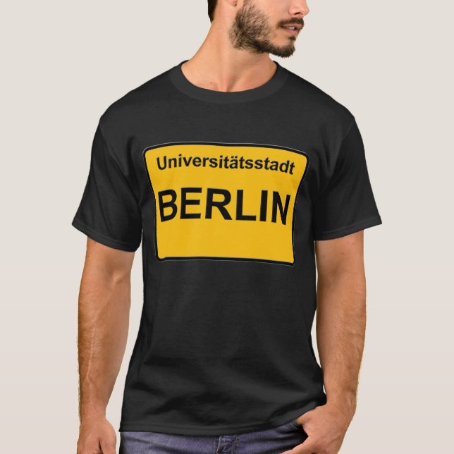 university town of BERLIN T-Shirt (Front)