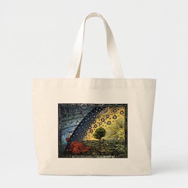 Universum Large Tote Bag (Front)