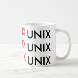 unix unix unix coffee mug