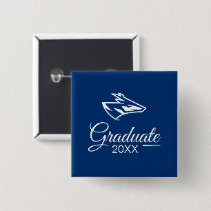 UNK Lopers Graduate 15 Cm Square Badge
