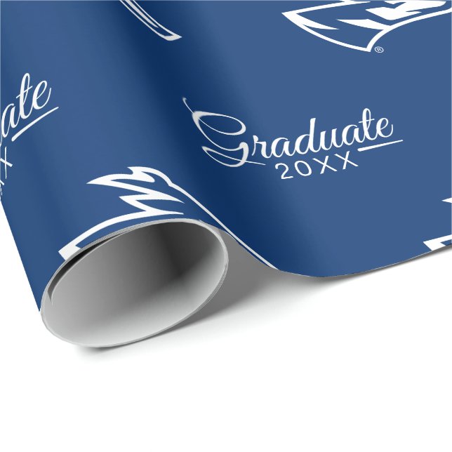 UNK Lopers Graduate Wrapping Paper (Roll Corner)