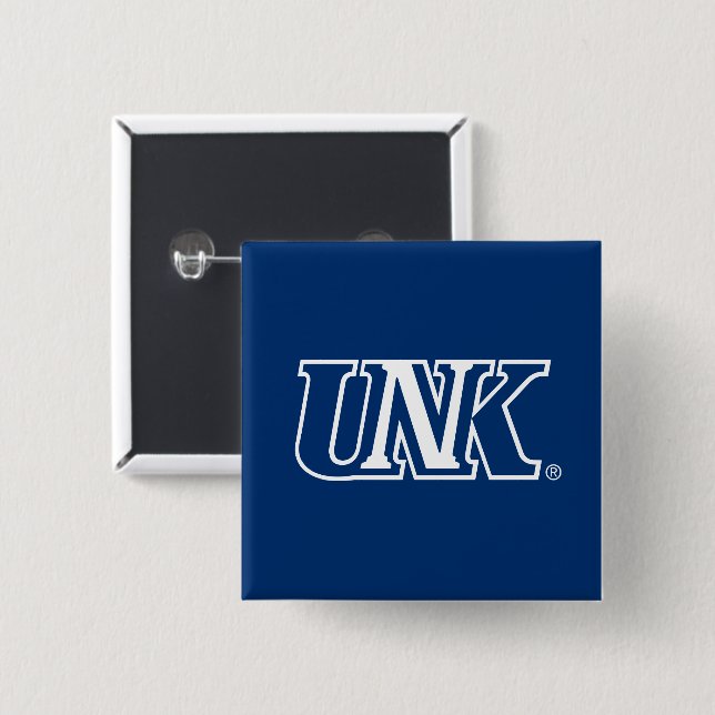UNK | University of Nebraska at Kearney 15 Cm Square Badge (Front & Back)
