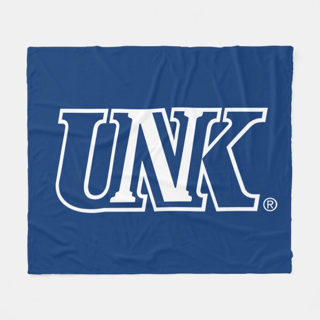 UNK | University of Nebraska at Kearney Fleece Blanket (Front (Horizontal))