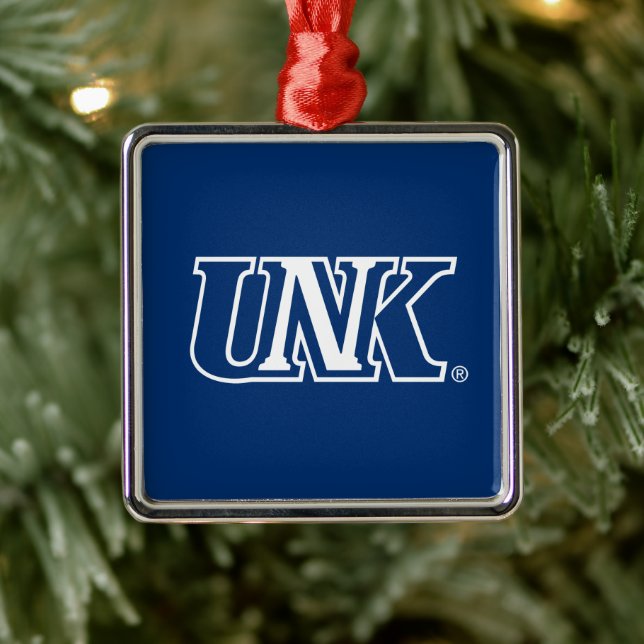 UNK | University of Nebraska at Kearney Metal Tree Decoration (Tree)