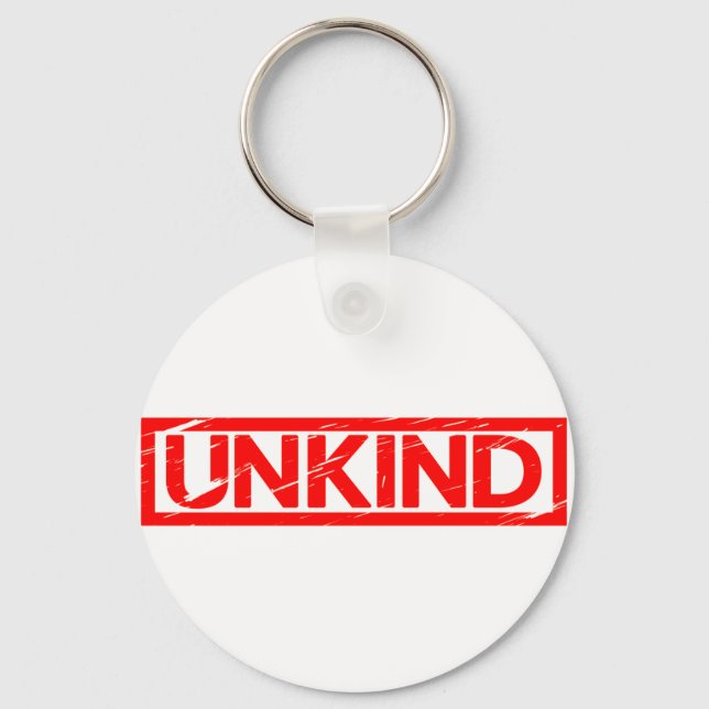 Unkind Stamp Key Ring (Front)