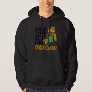 Unknowable Meme One Thing About Me Is I'm Unknowab Hoodie
