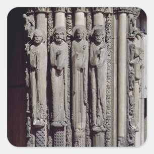 Unknown figure, King Solomon Square Sticker