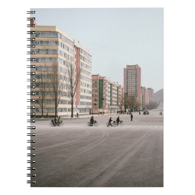 UNKNOWN PERSONS DRIVING BICYCLE NOTEBOOK (Front)