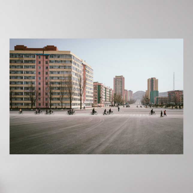 UNKNOWN PERSONS DRIVING BICYCLE POSTER (Front)