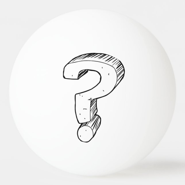 Unknown Ping Pong Ball (3 Star) (Front)