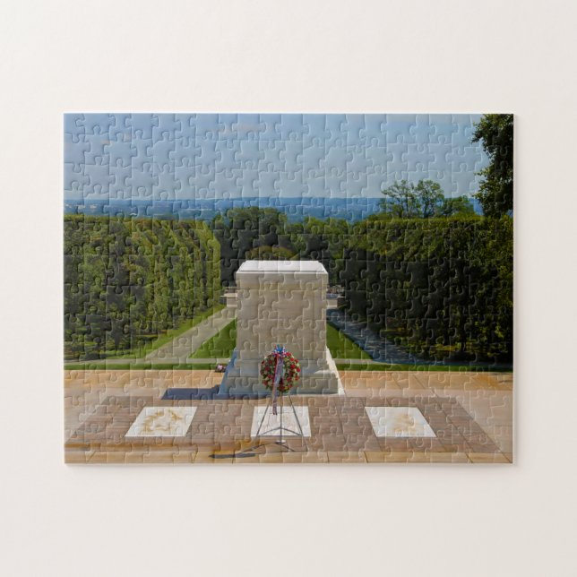 Unknown  Soldier Arlington Cemetery Jigsaw Puzzle (Horizontal)