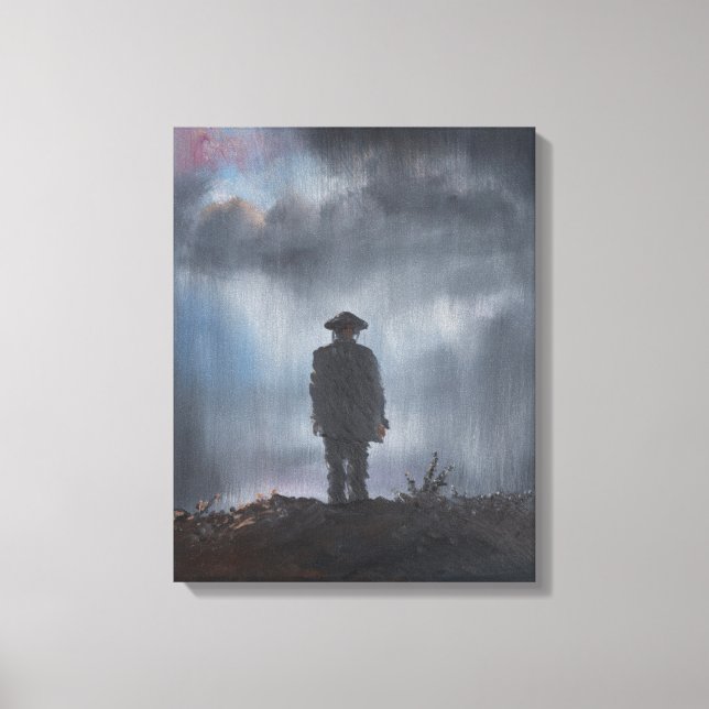 Unknown Soldier first world war 2014 Canvas Print (Front)