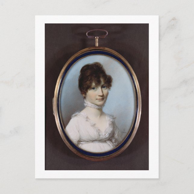 Unknown woman postcard (Front)