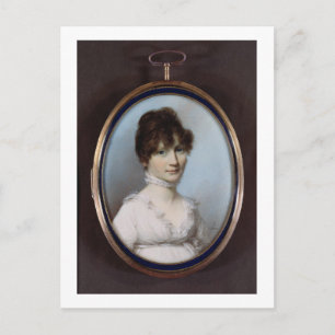 Unknown woman postcard