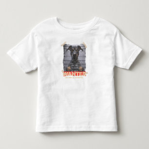 Unlawful Barking: The Doberman's Stern Warning Toddler T-Shirt