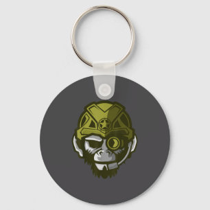 Unleahe Gorilla Body Building Motivation Gym Gift Key Ring