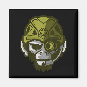 Unleahe Gorilla Body Building Motivation Gym Gift Magnet