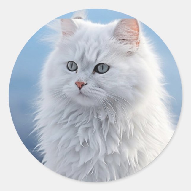 "Unleash Brilliance: A Unique Design" Classic Round Sticker (Front)