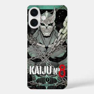 Unleash fierce style with this bold anime kaiju-8 iPhone 16 case
