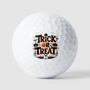 Unleash Halloween Fun with Trick or Treat Magic! Golf Balls