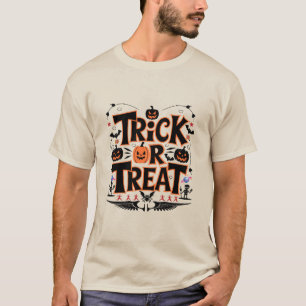 Unleash Halloween Fun with Trick or Treat Magic! T-Shirt