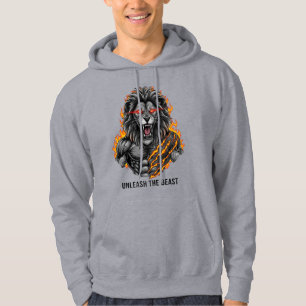 Unleash the Beast: The Legend of the Warrior Lion Hoodie
