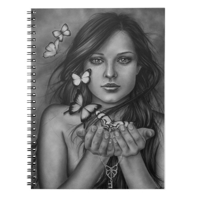 Unleash the butterflies Notebook (Front)