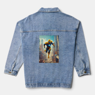 Unleash the Extraordinary: Superhero Saga Denim Jacket