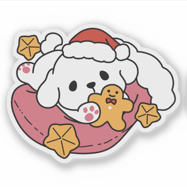 Unleash the Holiday Cheer – Cute Dog Christmas (Front)